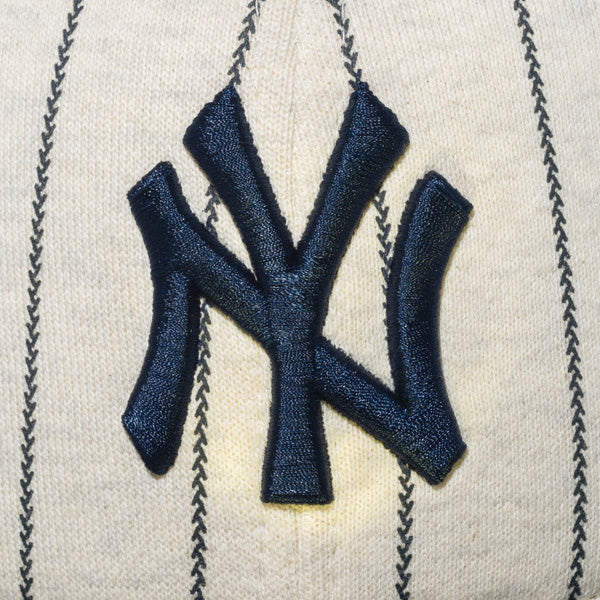 ニューエラ キャップ NEW ERA 59FIFTY MLB Oatmeal Heather ニューヨーク・ヤンキース オートミール ネイビーバイザー