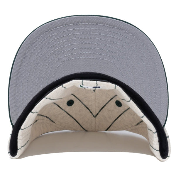 ニューエラ キャップ NEW ERA 59FIFTY MLB Oatmeal Heather ボストン・レッドソックス オートミール ダークグリーンバイザー