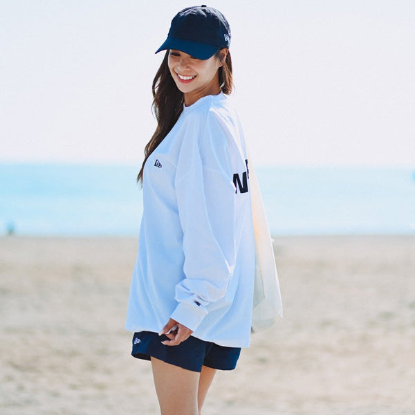NEW ERA ニューエラ 長袖 オーバーサイズド ユーティリティー パフォーマンス Tシャツ