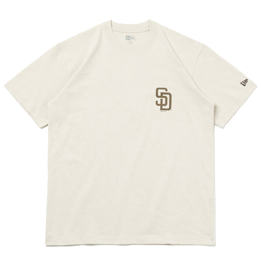 NEW ERA ニューエラ 半袖 コットン Tシャツ MLB Apparel World Series サンディエゴ・パドレス ストーン レギュラーフィット