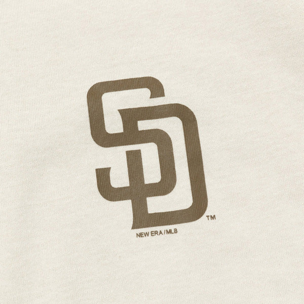 NEW ERA ニューエラ 半袖 コットン Tシャツ MLB Apparel World Series サンディエゴ・パドレス ストーン レギュラーフィット