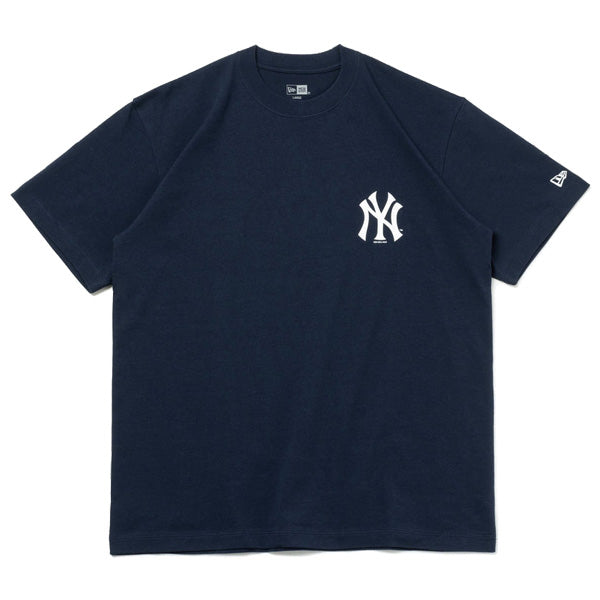 NEW ERA ニューエラ 半袖 コットン Tシャツ MLB Apparel World Series ニューヨーク・ヤンキース ネイビー レギュラーフィット
