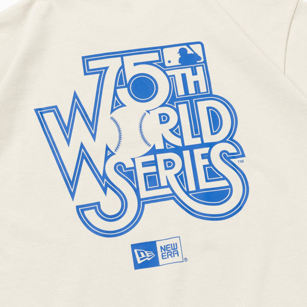 NEW ERA ニューエラ 半袖 コットン Tシャツ MLB Apparel World Series ロサンゼルス・ドジャース ストーン レギュラーフィット