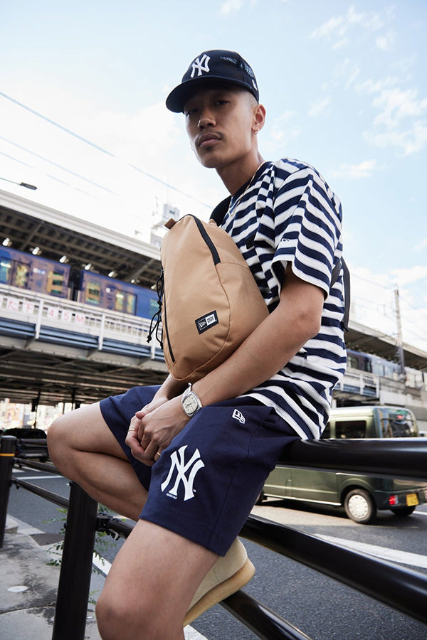 NEW ERA ニューエラ ヘビーウェイト コットン ショートパンツ MLB Apparel ニューヨーク・ヤンキース