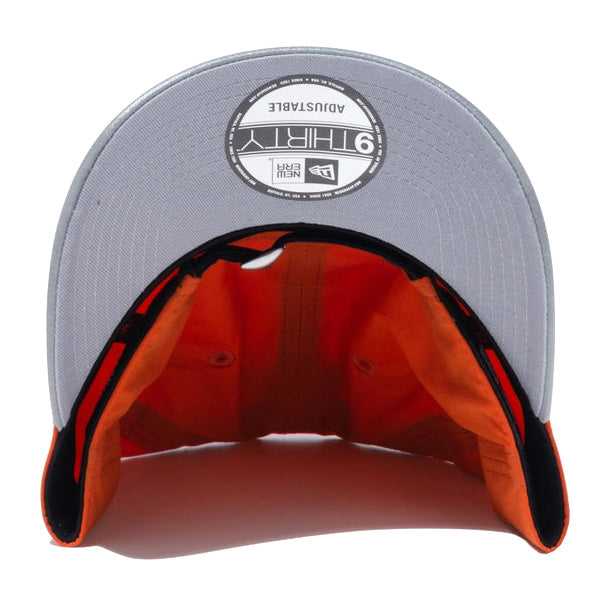 NEW ERA ニューエラ キャップ 9THIRTY Powered by GORO NAKATSUGAWA(min-nano)ニューヨーク・ヤンキース オレンジ リフレクターバイザー