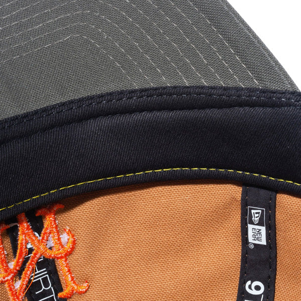NEW ERA ニューエラ キャップ 9THIRTY Powered by GORO NAKATSUGAWA(min-nano)ニューヨーク・メッツ ライトブロンズ モスバイザー