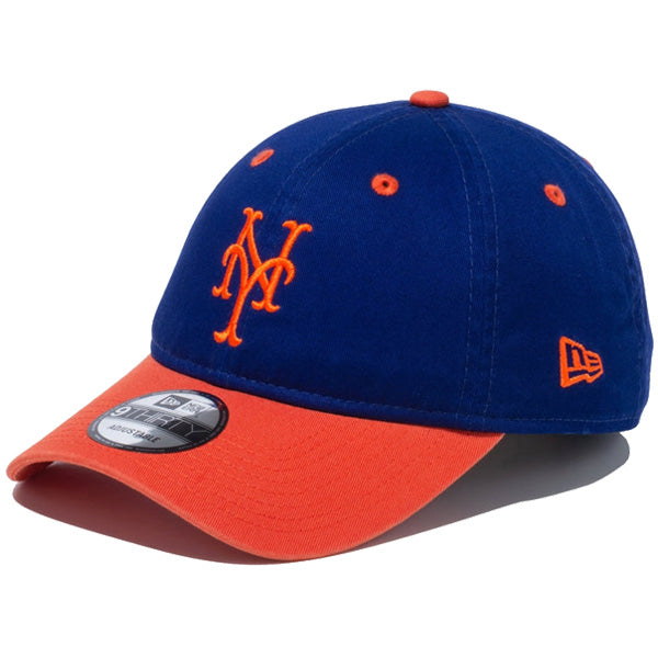 NEW ERA ニューエラ キャップ 9THIRTY Powered by GORO NAKATSUGAWA(min-nano)ニューヨーク・メッツ ダークロイヤル バーントオレンジバイザー