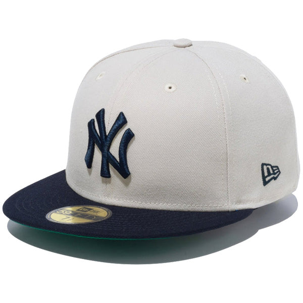 ニューエラ キャップ NEW ERA 59FIFTY Powered by GORO NAKATSUGAWA(min-nano)ニューヨーク・ヤンキース ストーン ネイビーバイザー