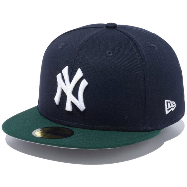 ニューエラ キャップ NEW ERA 59FIFTY Powered by GORO NAKATSUGAWA(min-nano)ニューヨーク・ヤンキース ネイビー ダークグリーンバイザー
