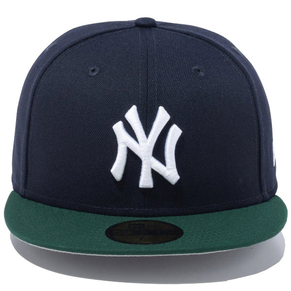 ニューエラ キャップ NEW ERA 59FIFTY Powered by GORO NAKATSUGAWA(min-nano)ニューヨーク・ヤンキース ネイビー ダークグリーンバイザー