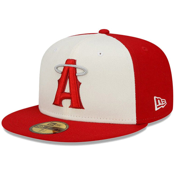 NEW ERA ニューエラ 59FIFTY オンフィールド 2024 MLB City Connect ロサンゼルス・エンゼルス クロームホワイト / レッド