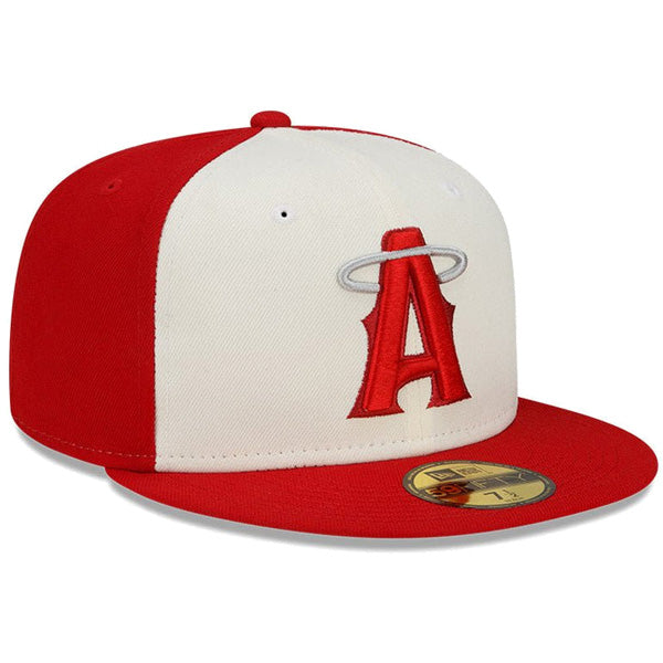 NEW ERA ニューエラ 59FIFTY オンフィールド 2024 MLB City Connect ロサンゼルス・エンゼルス クロームホワイト / レッド