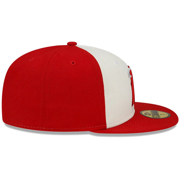NEW ERA ニューエラ 59FIFTY オンフィールド 2024 MLB City Connect ロサンゼルス・エンゼルス クロームホワイト / レッド