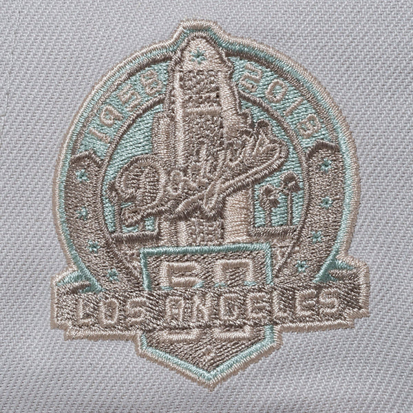 NEW ERA ニューエラ 59FIFTY LIGHT GREEN PACK Los Angeles Dodgers