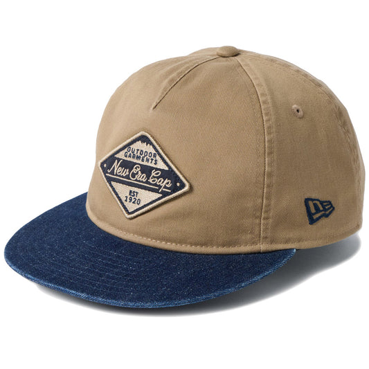 NEW ERA(ニューエラ)RC 9FIFTY A-Frame Diamond Logo カーキ インディゴデニム