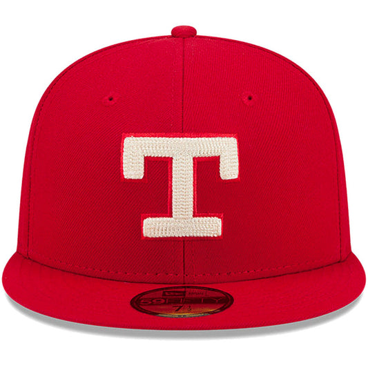 NEW ERA 59FIFTY レンジャーズ キャップ レッド 正面