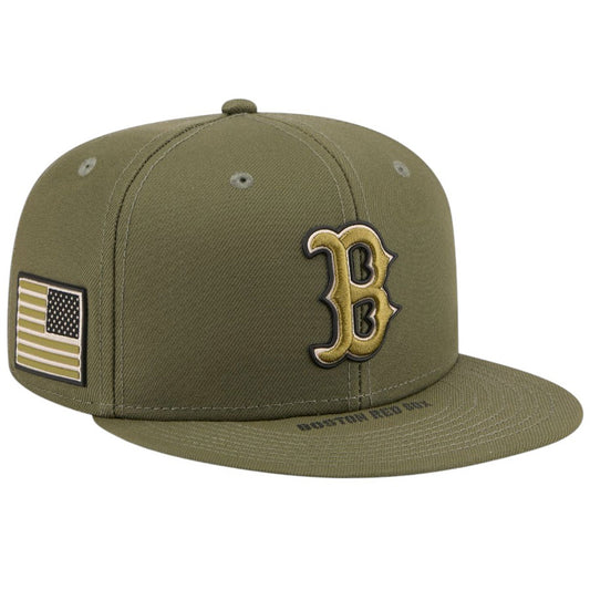 NEW ERA 59FIFTY レッドソックス Armed Forces Day 右斜め USフラッグ刺繍