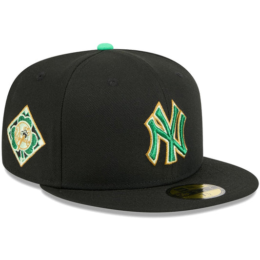 NEW ERA(ニューエラ)59FIFTY St. Patrick's Day ニューヨーク・ヤンキース ブラック