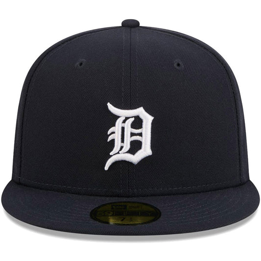 NEW ERA 59FIFTY タイガース キャップ ネイビー 正面