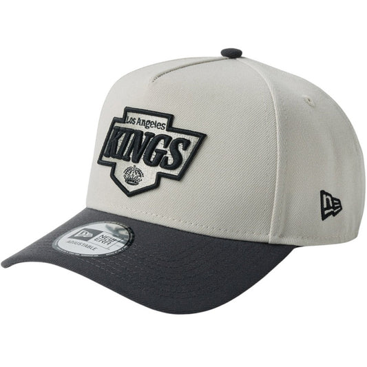 NEW ERA 9FORTY A-Frame NHL ロサンゼルス・キングズ キャップ 左斜めデザイン