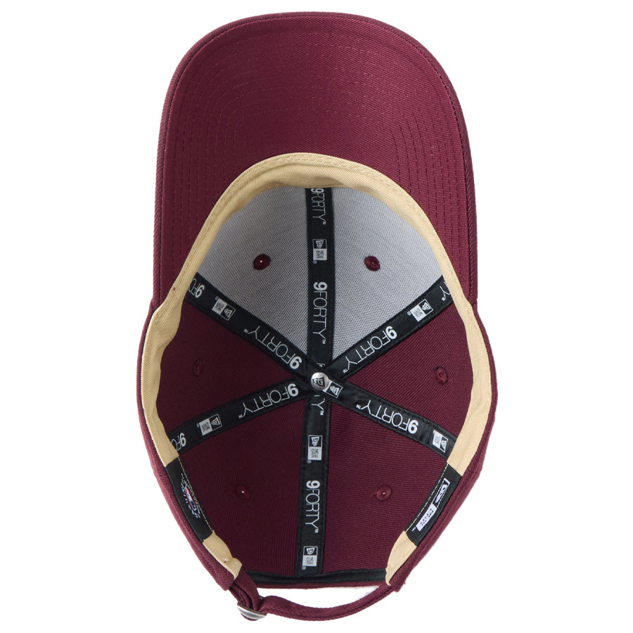 NEW ERA ベージュスウェットバンド 裏側全体