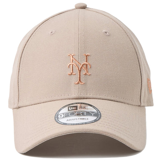 NEW ERA 9FORTY メッツ アッシュブラウン 正面