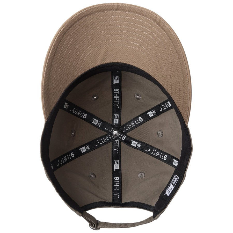 NEW ERA 9THIRTY Grosgrain ベーシック 裏側 オリーブ カーキ