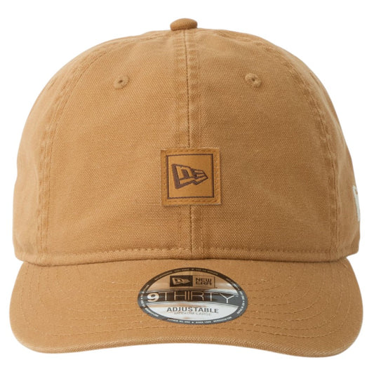NEW ERA 9THIRTY Washed Duck ライトブロンズ 正面