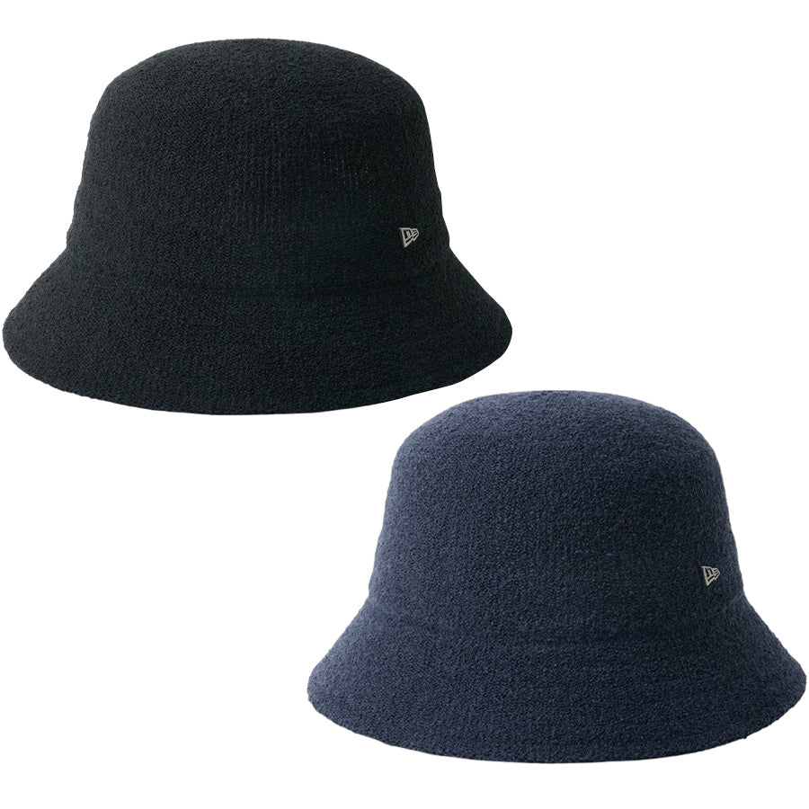 NEW ERA バケットハット 2カラー比較 ブラック ネイビー