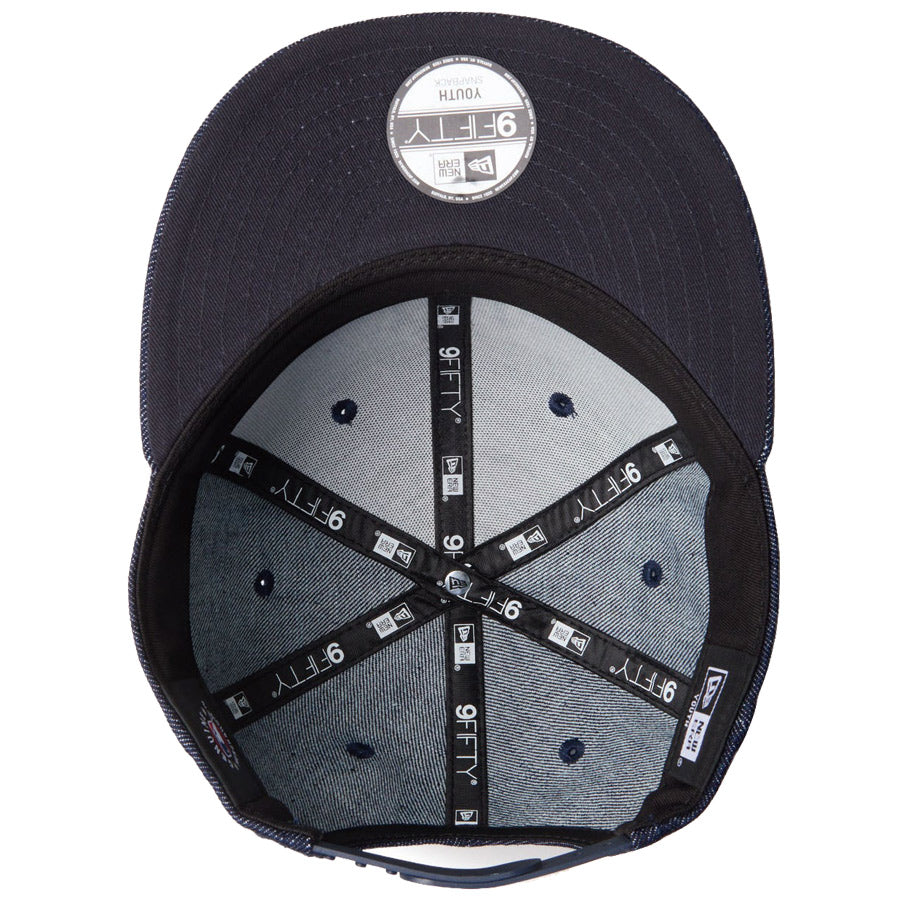 NEW ERA(ニューエラ)Youth 9FIFTY Denim キャップ裏側