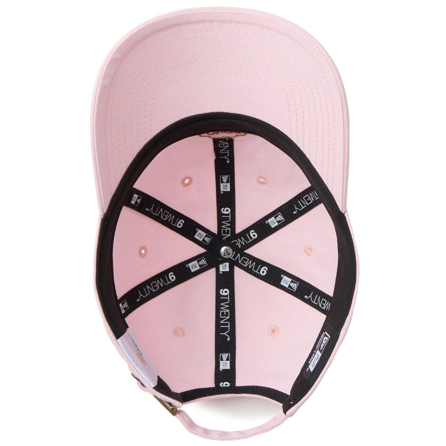 NEW ERA キャップ ツバ裏 ピンク