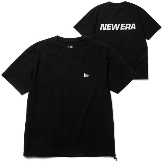 NEW ERA 半袖ピステ フロントバック比較 ブラック