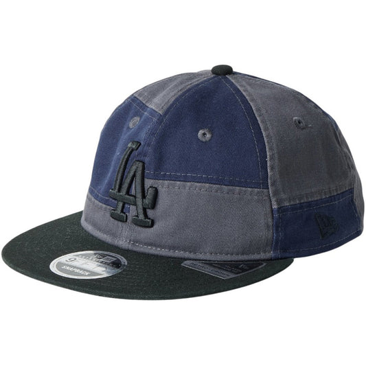 NEW ERA RC 9FIFTY ドジャース Patchwork キャップ 左斜めデザイン