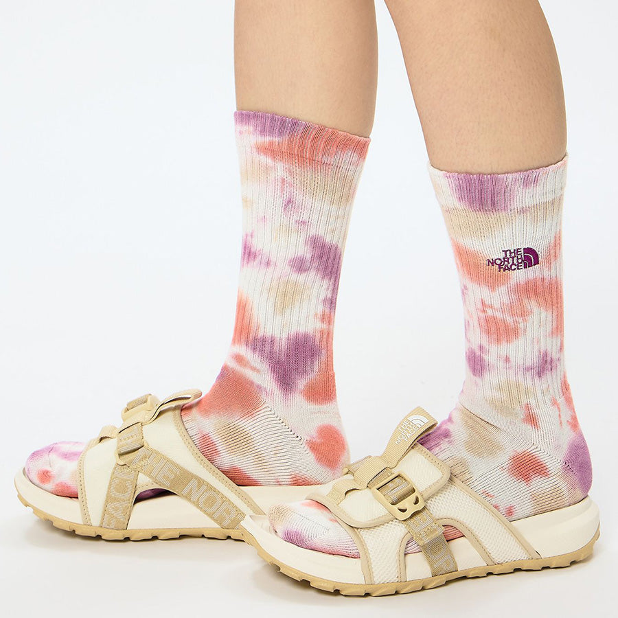 THE NORTH FACE タイ ダイ クルー ソックス ユニセックス