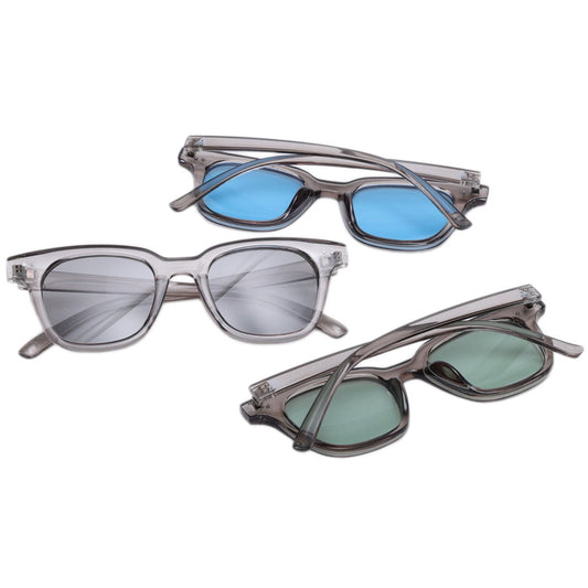 SUNKAK ( サンカク ) TYPE 2 CLEAR BLACK サングラス