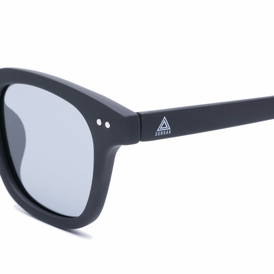 SUNKAK ( サンカク ) TYPE 2 MATT BLACK POLARIZED LENS SUNGLASSES 偏光レンズ サングラス