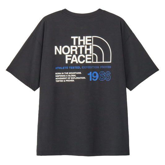 THE NORTH FACE(ザ・ノース・フェイス)ES 66ロゴワイドティー ブラック 背面