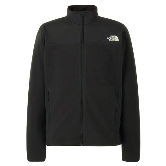 THE NORTH FACE マウンテンバーサマイクロジャケット ブラック フリースジャケット 正面 平置き NL22604