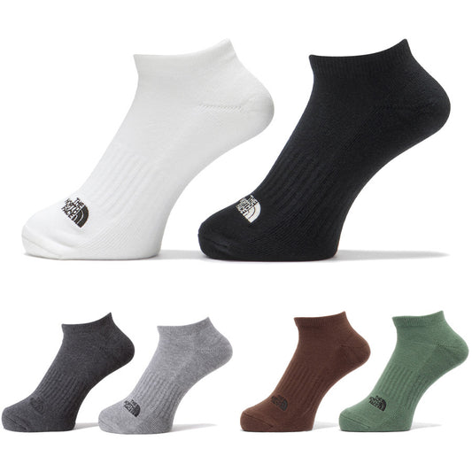 THE NORTH FACE ( ザ・ノース・フェイス ) TNF Logo 2P Short ソックス 2足パック