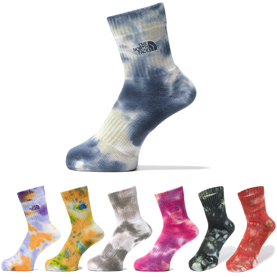THE NORTH FACE ( ザ・ノース・フェイス ) Tie Dye Crew ソックス