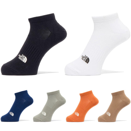 THE NORTH FACE ( ザ・ノース・フェイス ) TNF ロゴ 2足セット ショート丈 クールマックス ソックス