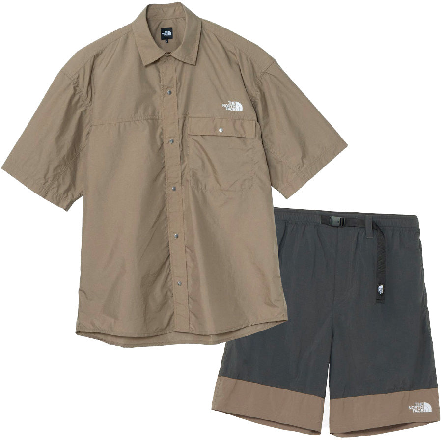 THE NORTH FACE ( ザ・ノース・フェイス ) ショートスリーブ ヌプシシャツ 半袖シャツ