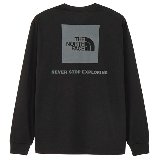 THE NORTH FACE ( ザ・ノース・フェイス ) ロングスリーブバックスクエアロゴティー 長袖 Tシャツ ロンT