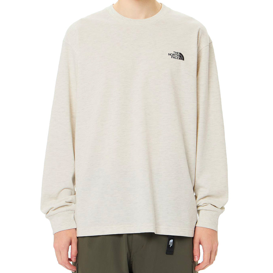 THE NORTH FACE ( ザ・ノース・フェイス ) ロングスリーブバックスクエアロゴティー 長袖 Tシャツ ロンT