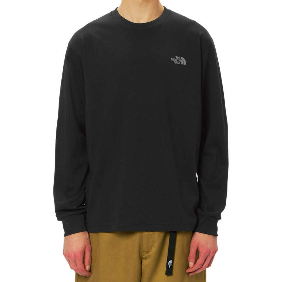 THE NORTH FACE ( ザ・ノース・フェイス ) ロングスリーブバックスクエアロゴティー 長袖 Tシャツ ロンT