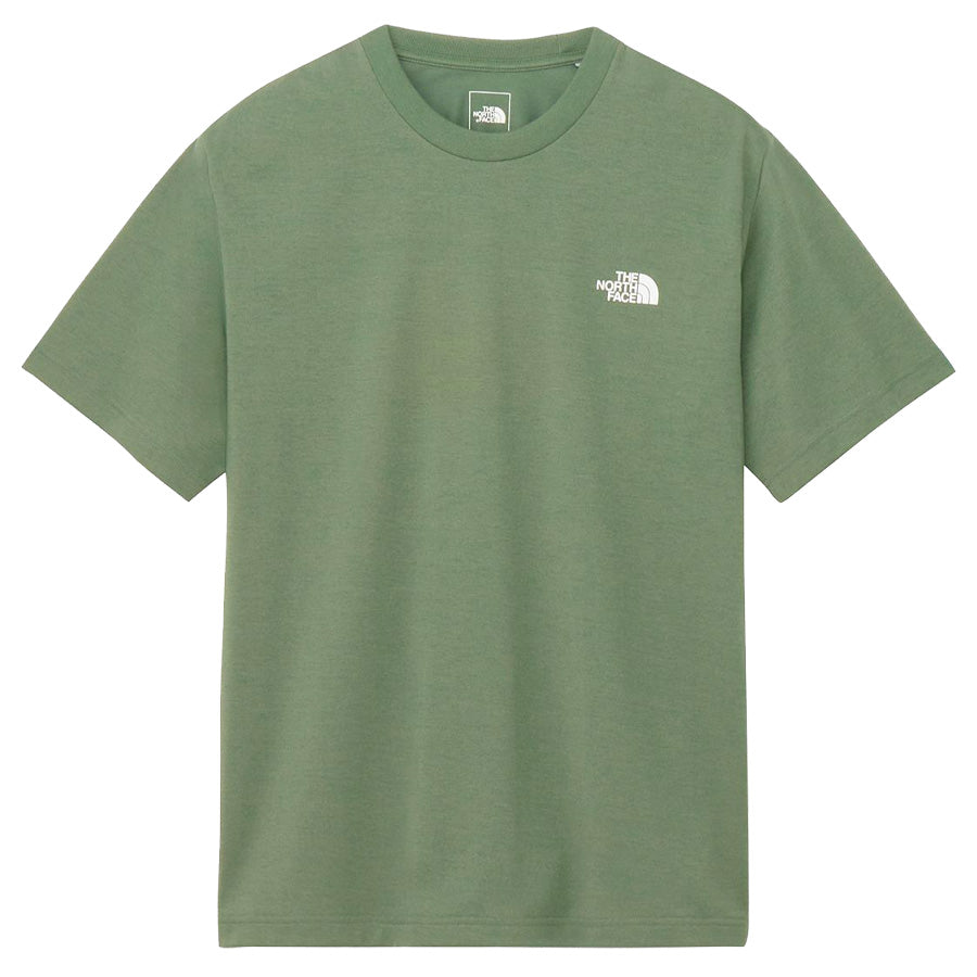 THE NORTH FACE ( ザ・ノース・フェイス ) ショートスリーブバックスクエアトラバースロゴティー Tシャツ