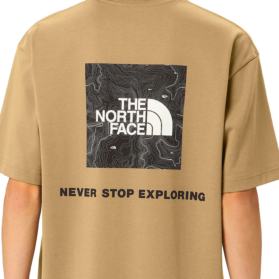 THE NORTH FACE ( ザ・ノース・フェイス ) ショートスリーブバックスクエアトラバースロゴティー Tシャツ