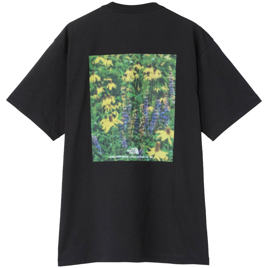 THE NORTH FACE ( ザ・ノース・フェイス ) ショートスリーブ フラッシュドライ ピクセルプラント コットンティー Tシャツ