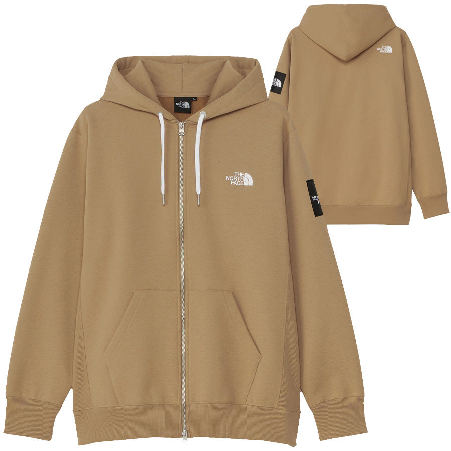 THE NORTH FACE ( ザ ノースフェイス ) スクエアロゴフルジップフーディー ジップパーカー