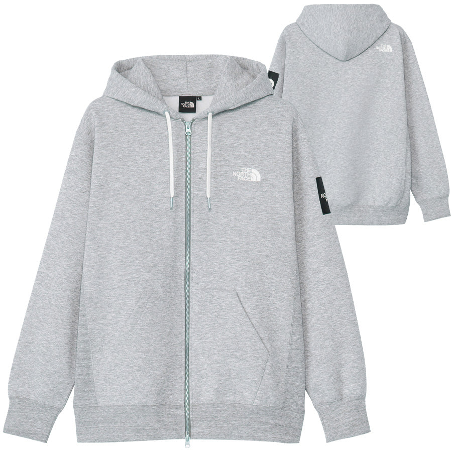 THE NORTH FACE ( ザ ノースフェイス ) スクエアロゴフルジップフーディー ジップパーカー